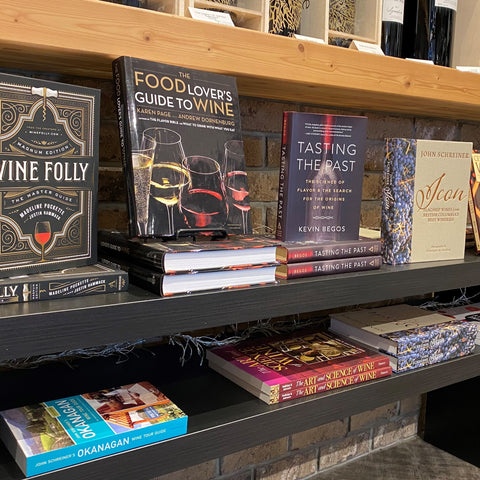 wine books about BC and international regions and history